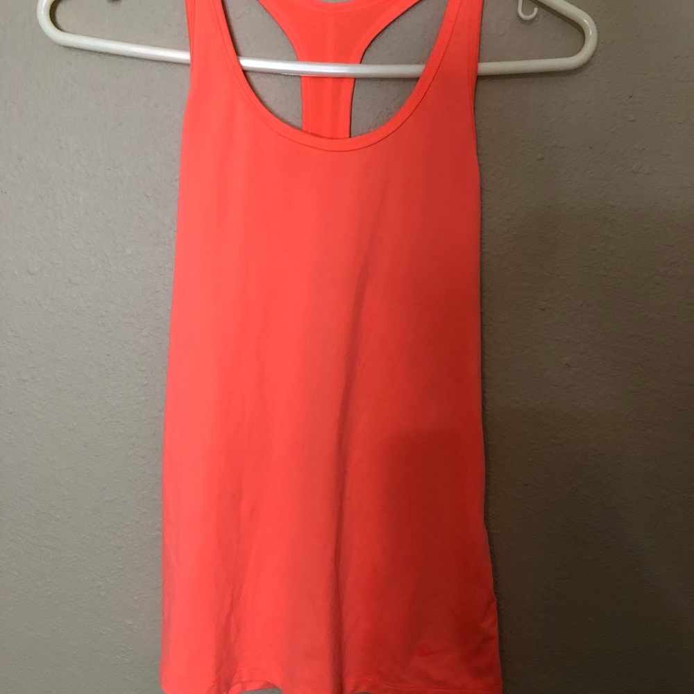 Coral Nike tank top